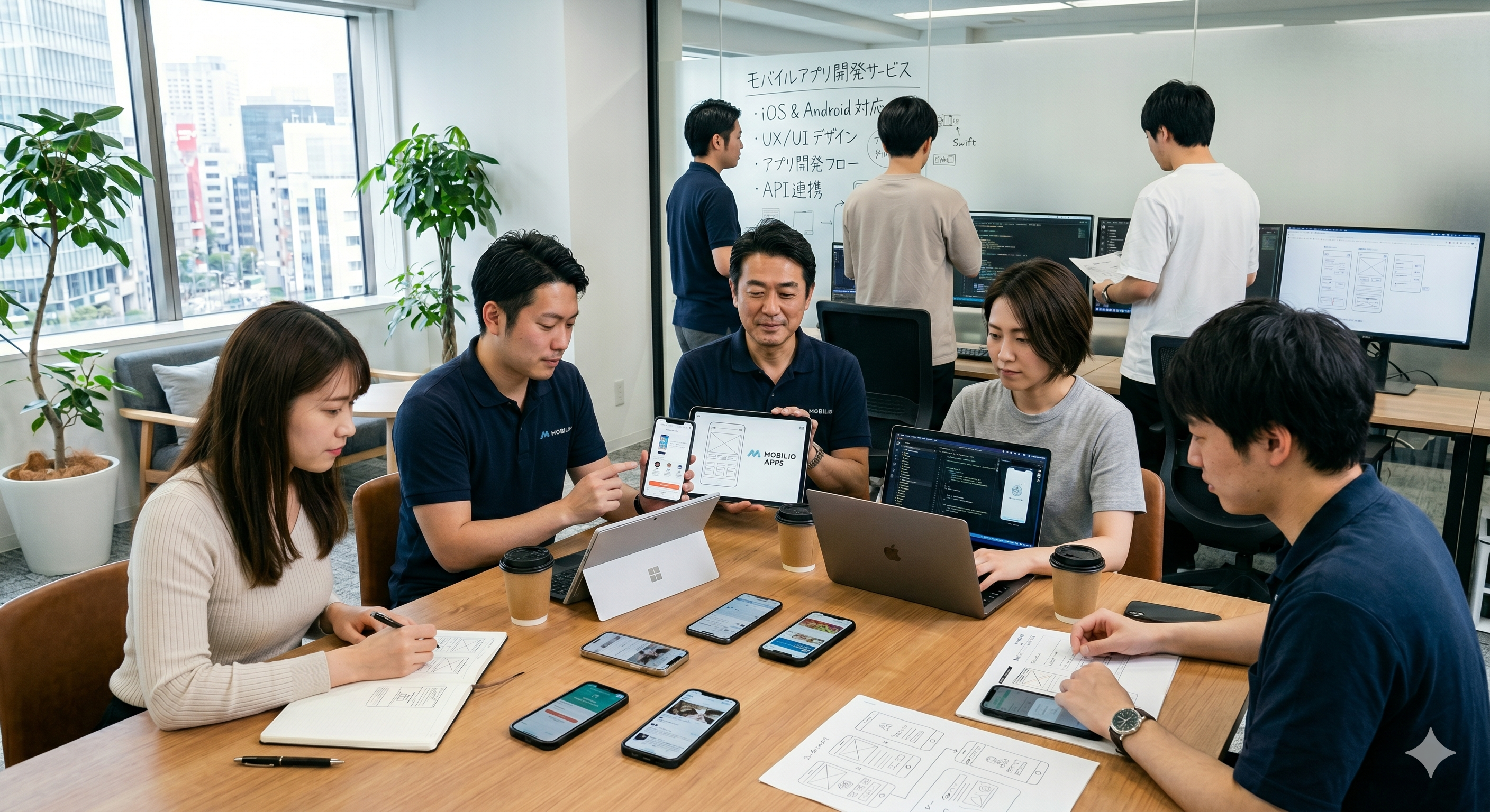 モバイルアプリ開発