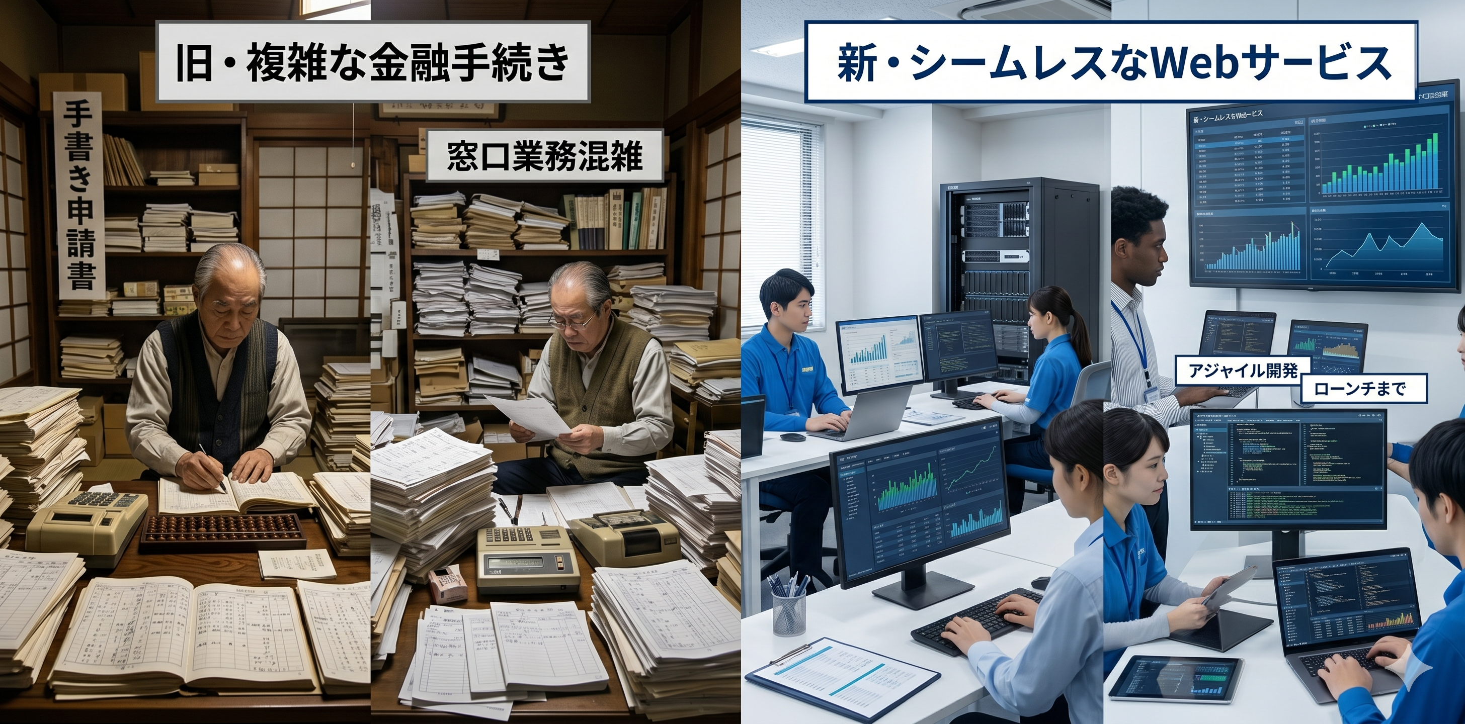 フィンテックスタートアップの新規Webサービス開発